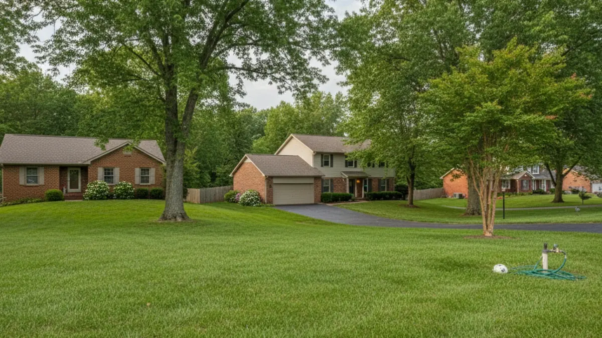 Residential lawn sod illustrating the type of installation available for Lancaster quote requests
